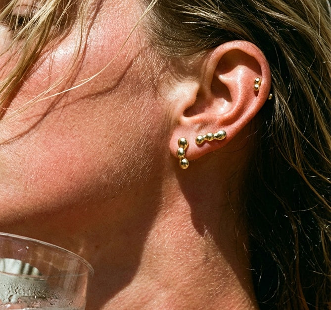 Drop earrings (3 units)